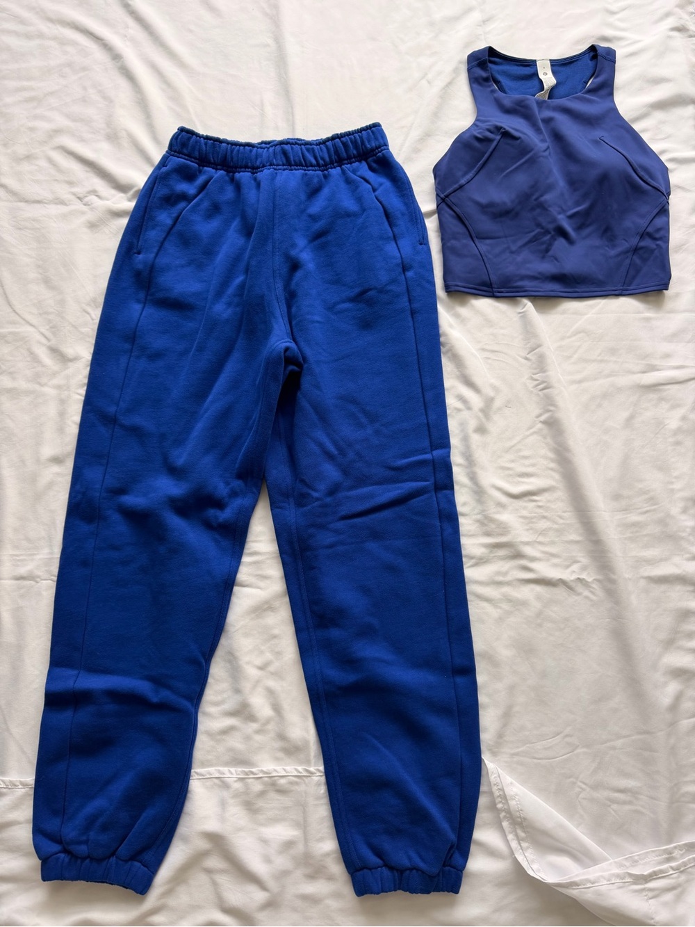 lululemon athletica Royal Blue Jogger Track Pants